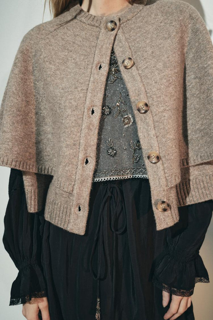 BB™ | Knit Cape Jacket
