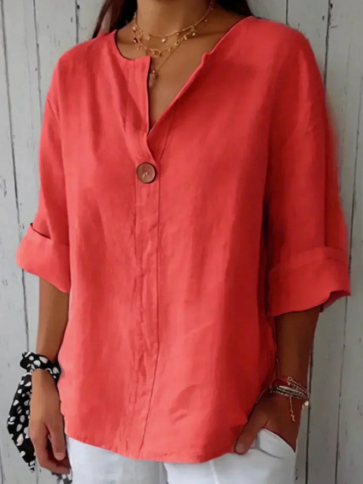 Clara | Stylish Blouse with V-Neck