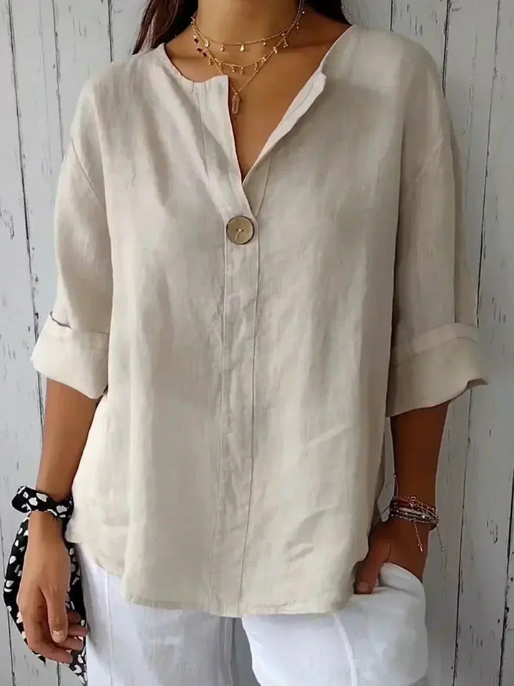Clara | Stylish Blouse with V-Neck