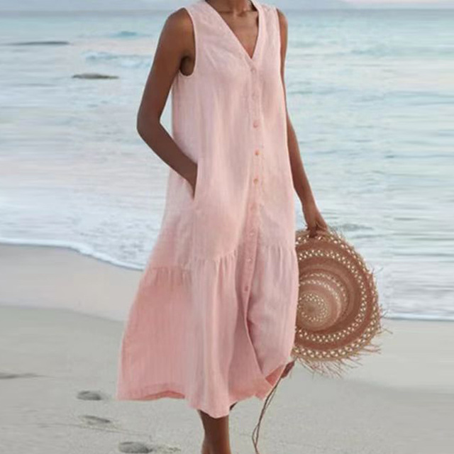 BB | Summer Dress with Buttons