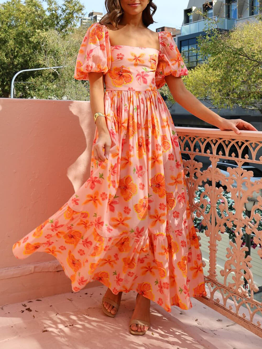 Edmonton Essence™ | Floral Summer Dress