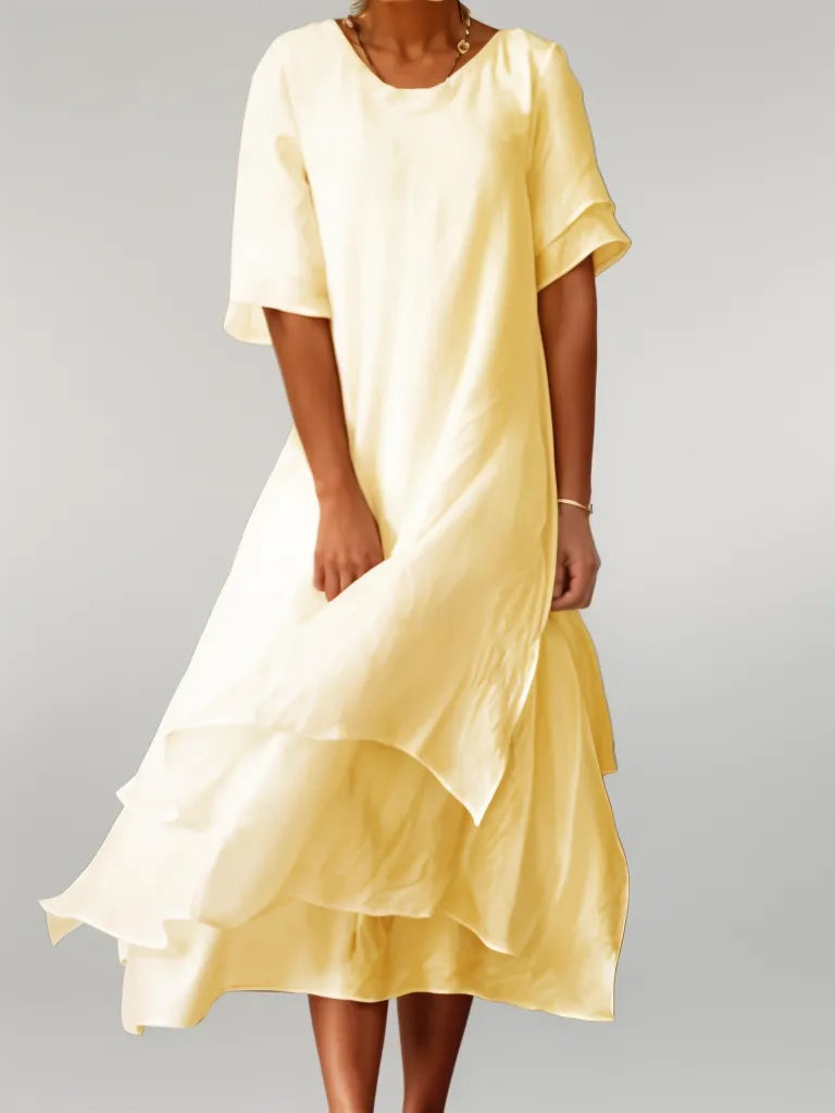 BB | Elegant Cotton Maxi Dress