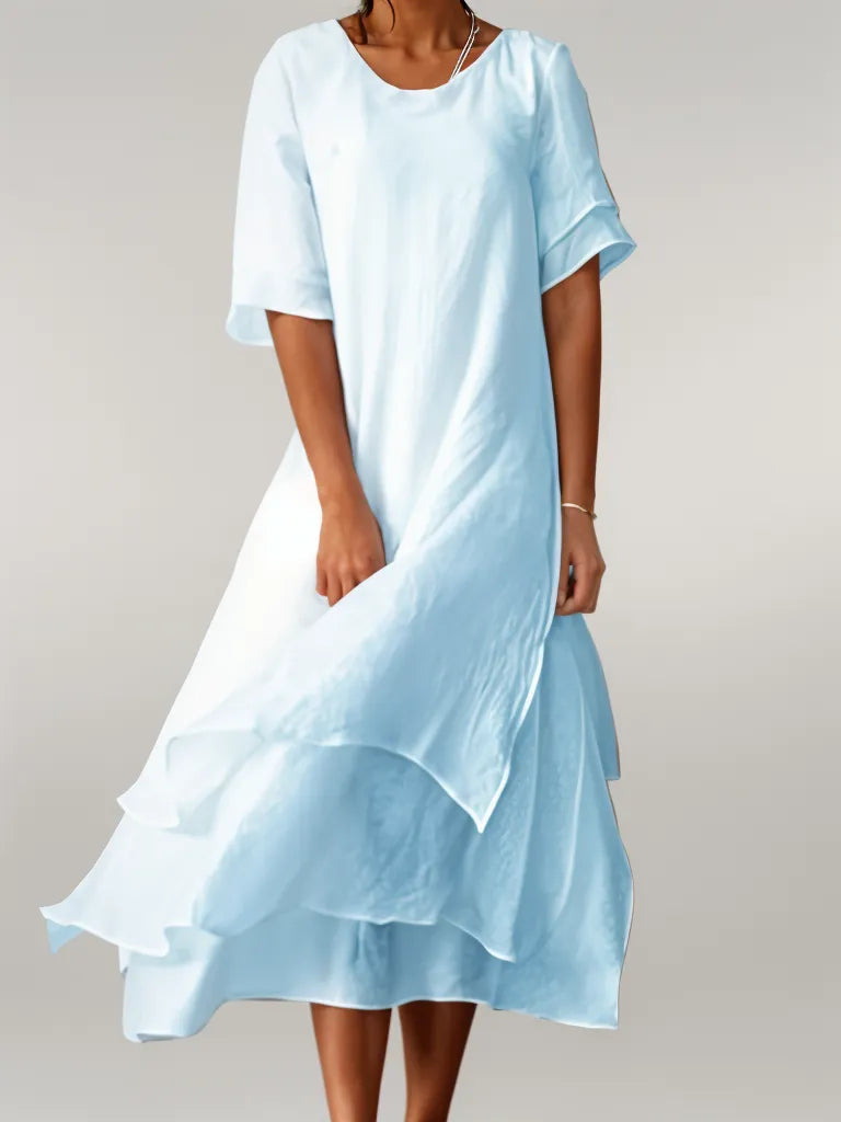 BB | Elegant Cotton Maxi Dress
