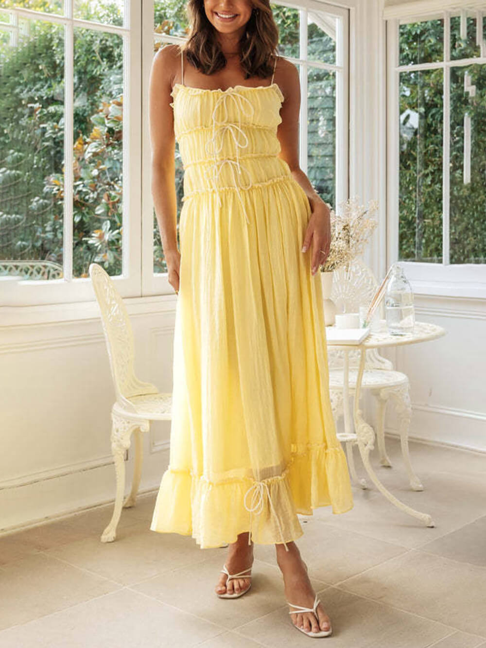 Edmonton Essence™ | Crinkled Maxi Dress