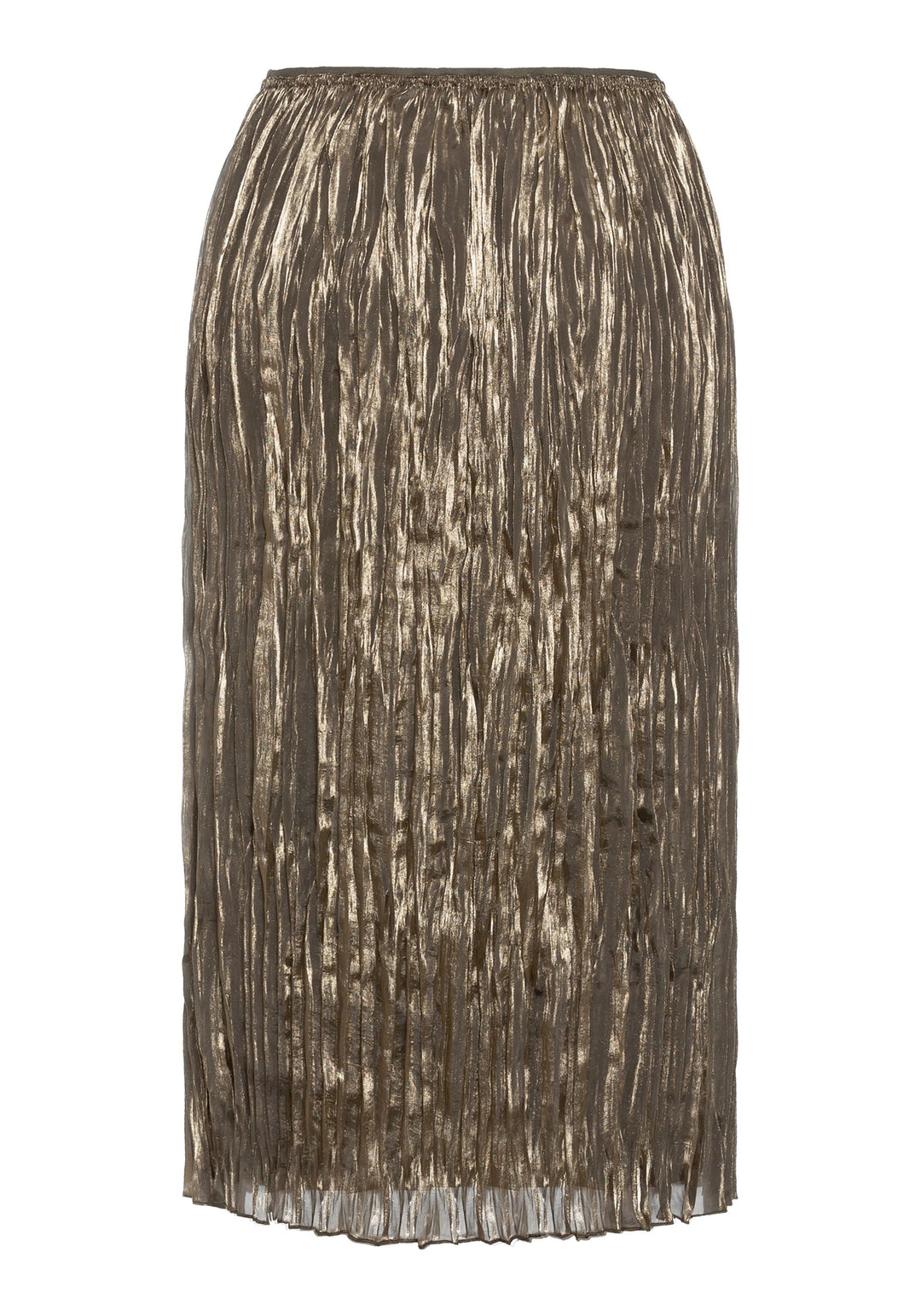 Edmonton Essence™ | Shimmer Pleated Midi Skirt
