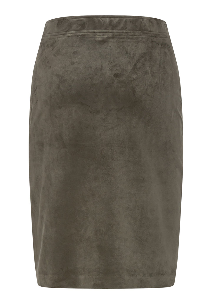 Edmonton Essence™ | Suede Pull-On Skirt