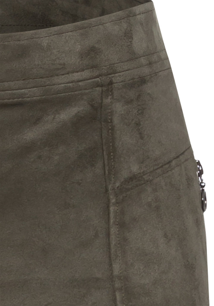 Edmonton Essence™ | Suede Pull-On Skirt