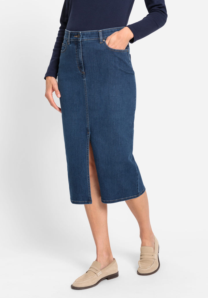 Edmonton Essence™ | Stretch Denim Skirt