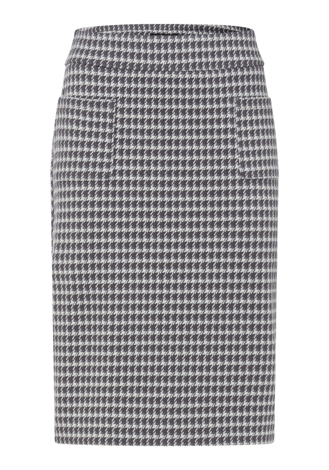 Edmonton Essence™ | Houndstooth Pull-On Skirt