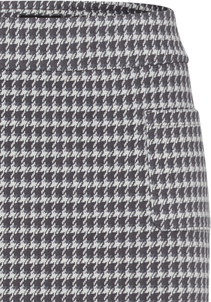 Edmonton Essence™ | Houndstooth Pull-On Skirt