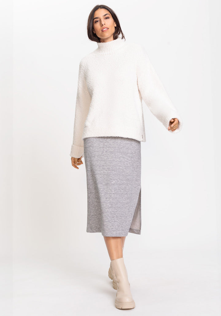 Edmonton Essence™ | Chic A-Line Midi Skirt