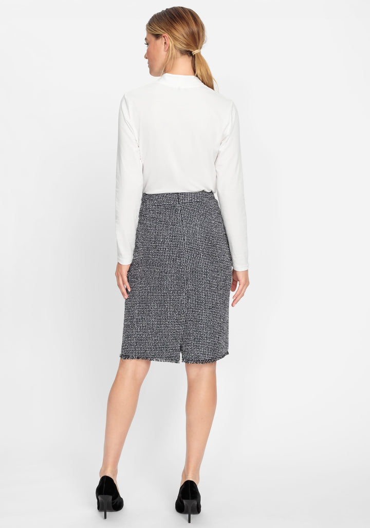 Edmonton Essence™ | Classic Tweed Skirt