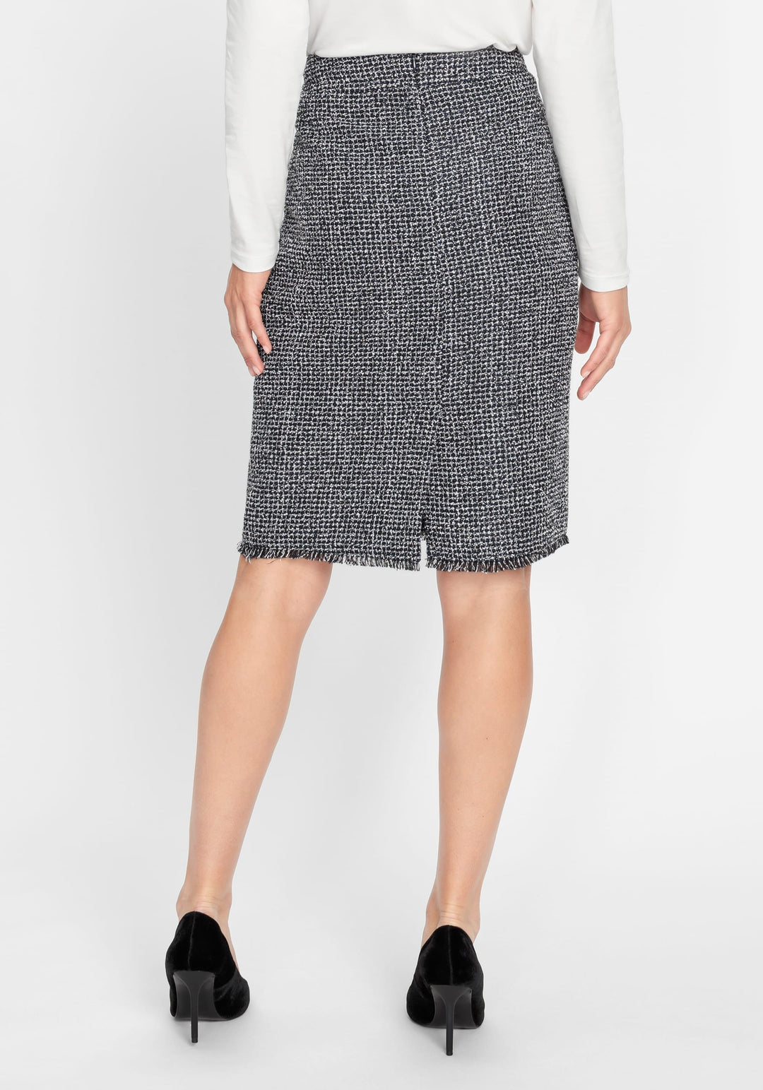 Edmonton Essence™ | Classic Tweed Skirt
