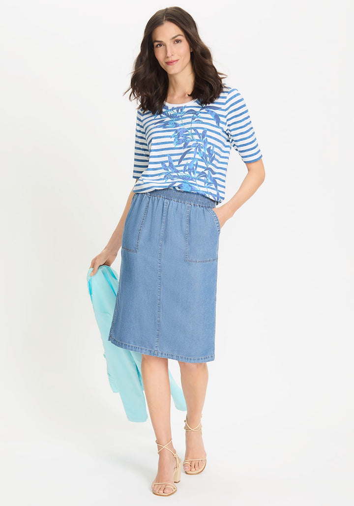 Edmonton Essence™ | Soft Denim Skirt