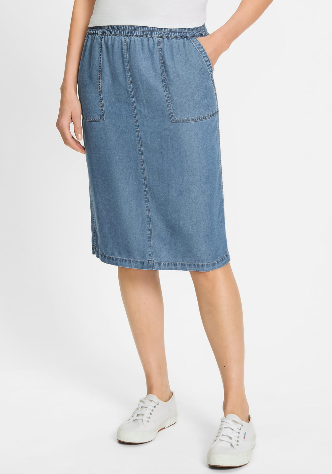 Edmonton Essence™ | Soft Denim Skirt