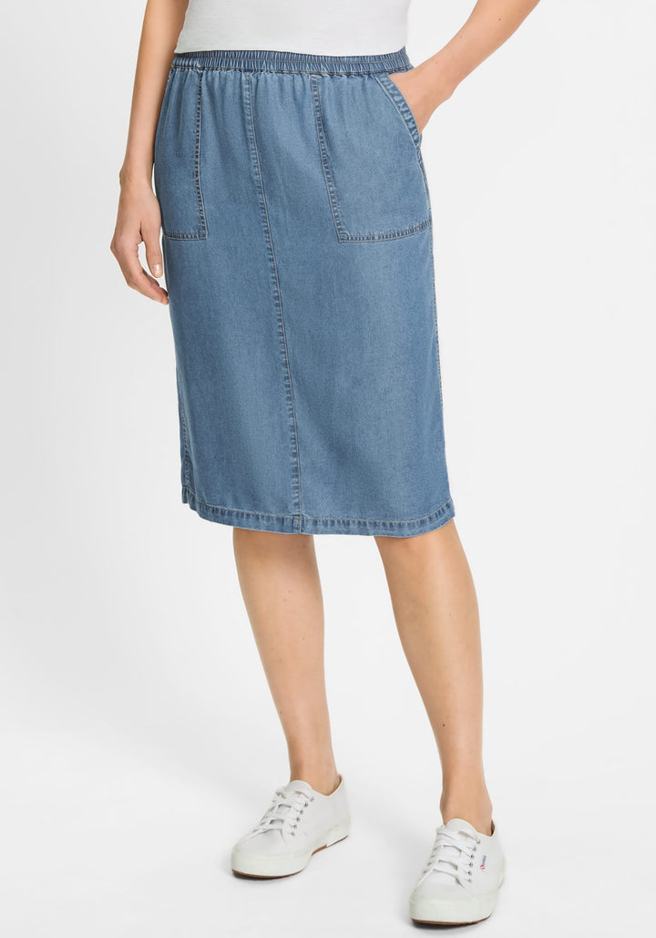 Edmonton Essence™ | Soft Denim Skirt