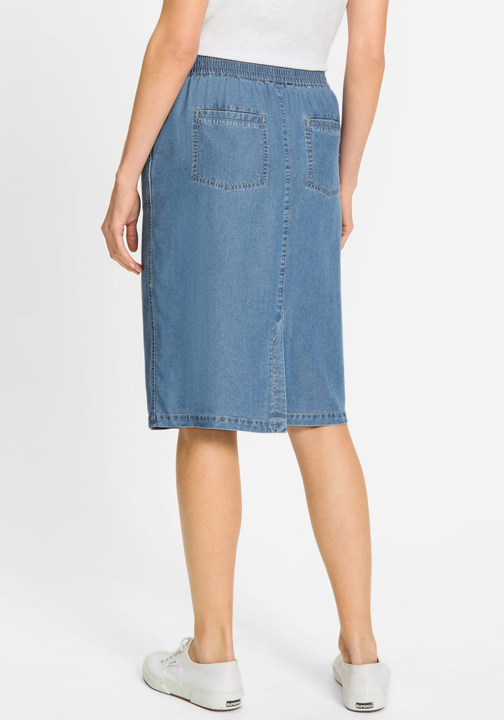 Edmonton Essence™ | Soft Denim Skirt