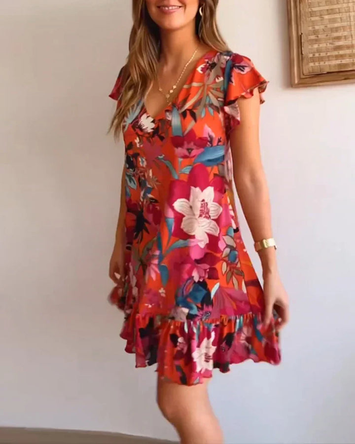 Edmonton Essence™ | Charming Floral Dress