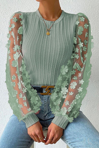 Ara | Blouse with Appliqués