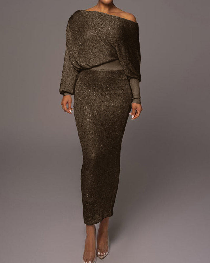 BB - Grace-Shoulder Chic Knit Set