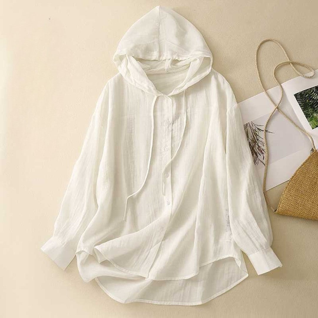 BB™ | Hooded Shirt Jacket with Button Front