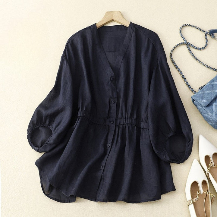 Laurienne™ | Tailored Button-Up Shirt