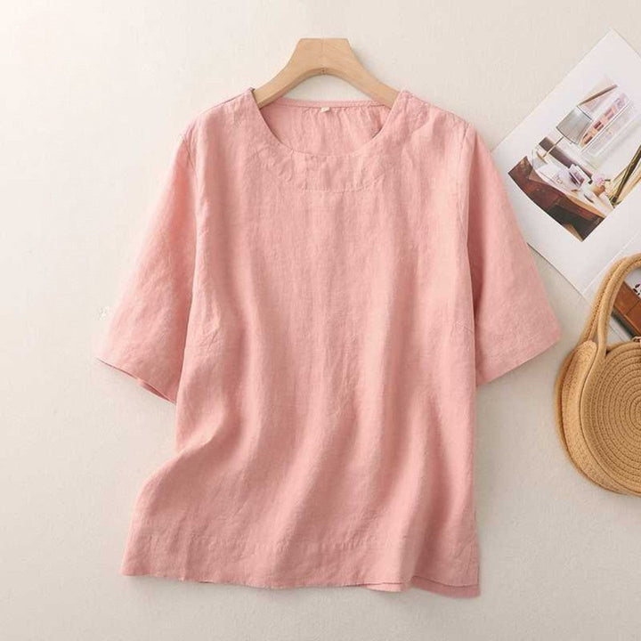 Laurienne™ Classic Plain T-Shirt