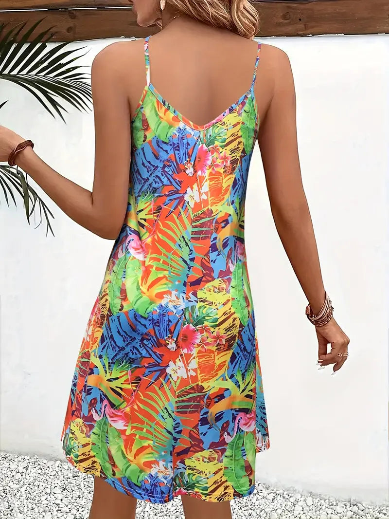 Edmonton Essence™ | V-Neck Strap Dress