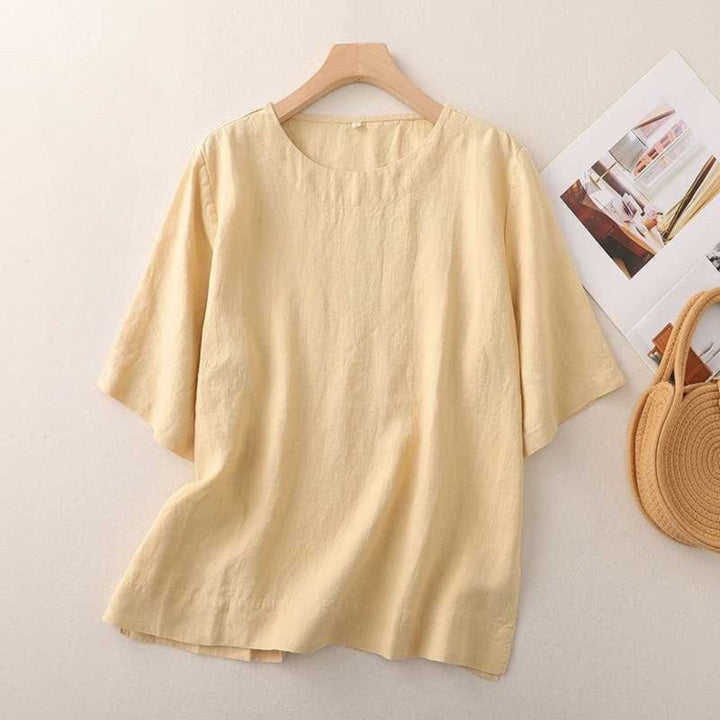 Laurienne™ Classic Plain T-Shirt
