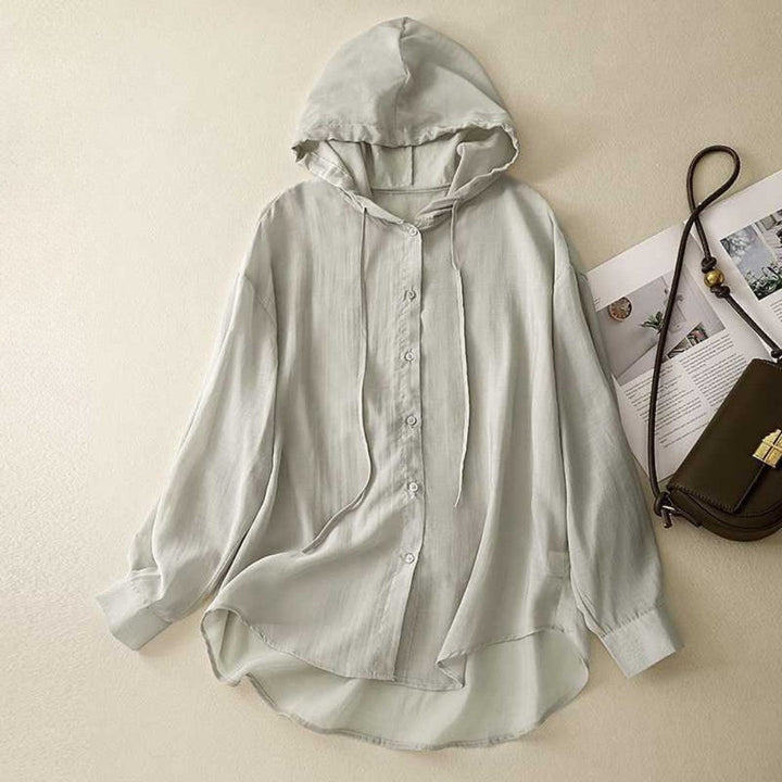 BB™ | Hooded Shirt Jacket with Button Front