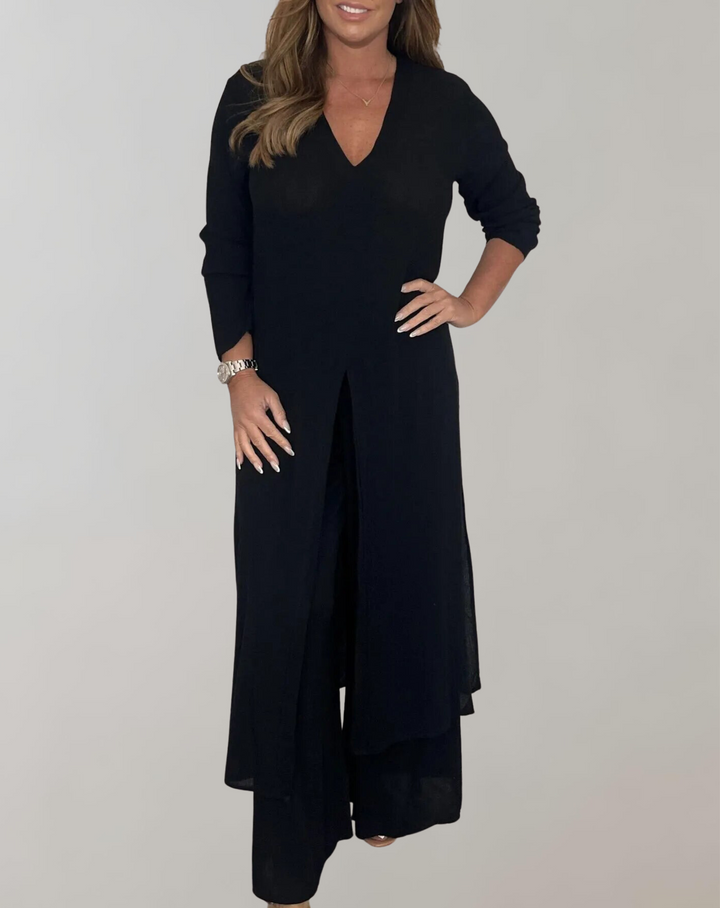 BB - Long Top with Elegant High Slit