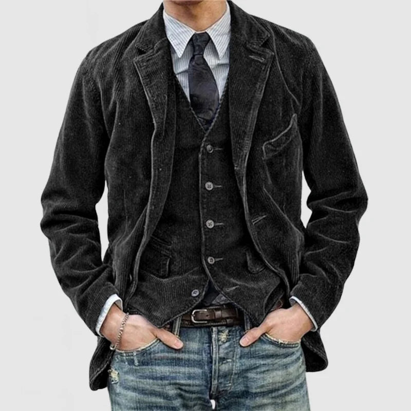 DILLAN - VINTAGE JACKET AND WAISTCOAT