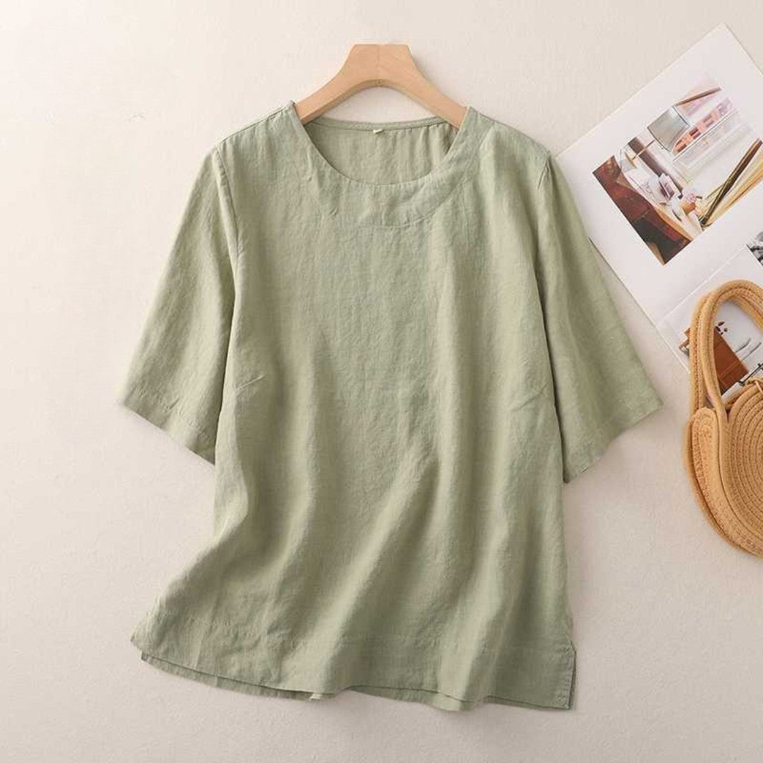 Laurienne™ Classic Plain T-Shirt