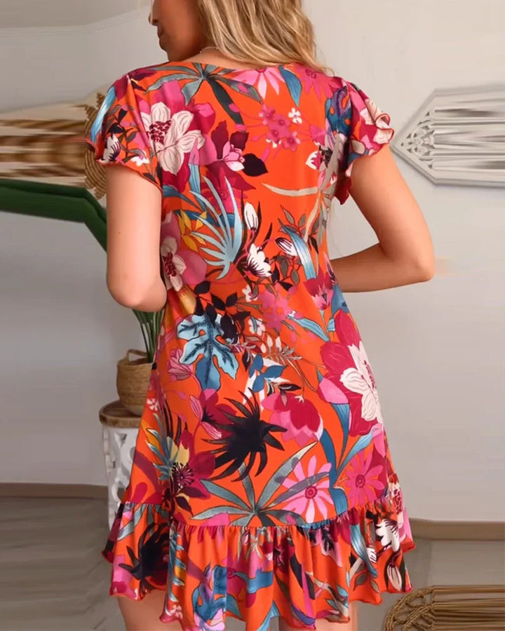 Edmonton Essence™ | Charming Floral Dress