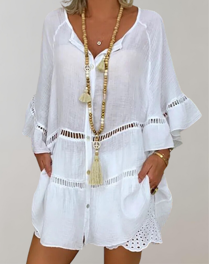 BB - Autumn Cotton Linen Dresses for Women