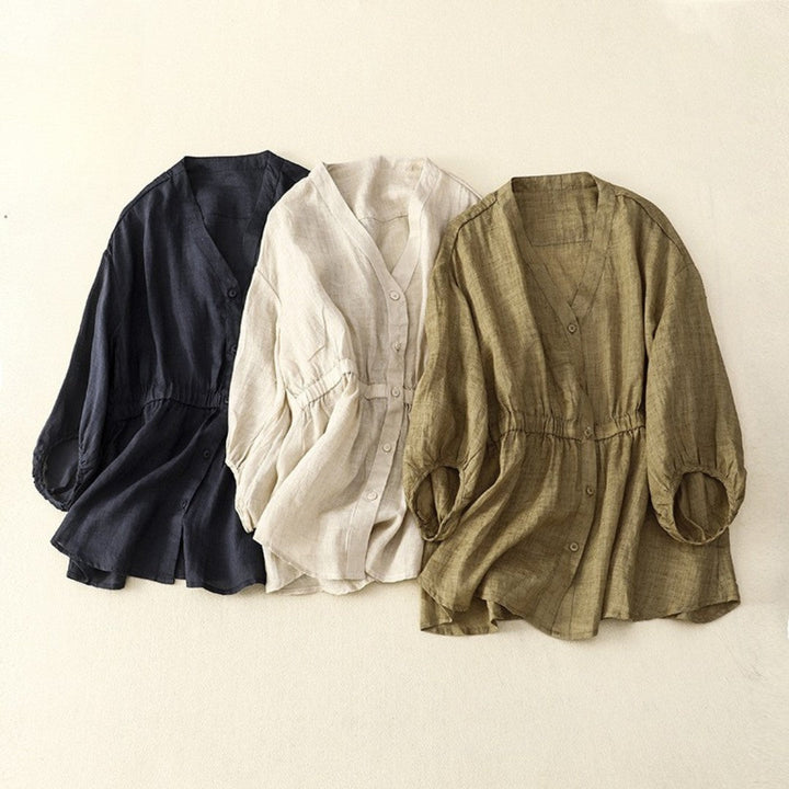 Laurienne™ | Tailored Button-Up Shirt
