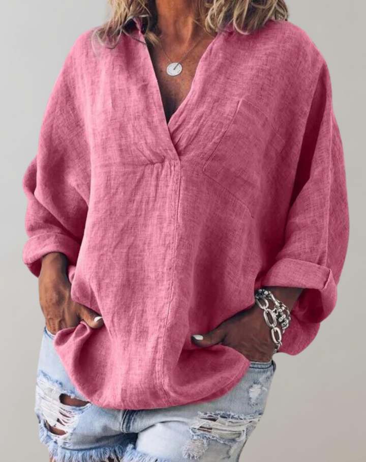 BB - Tunics Deep V Neck Shirts