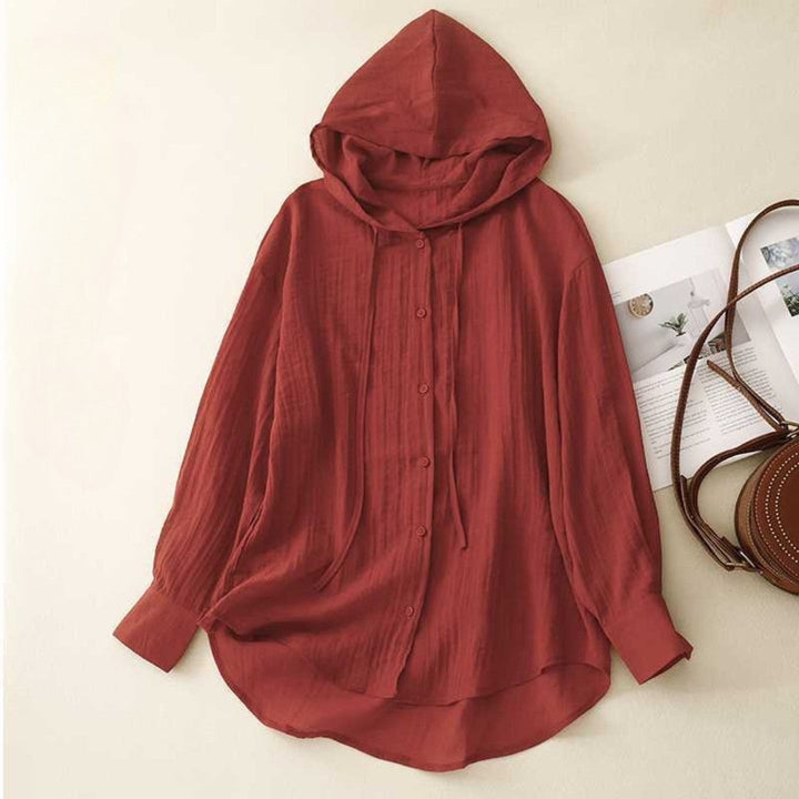 BB™ | Hooded Shirt Jacket with Button Front