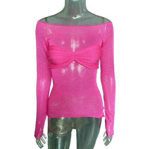 Irma | Top with Cut-Out Shoulders