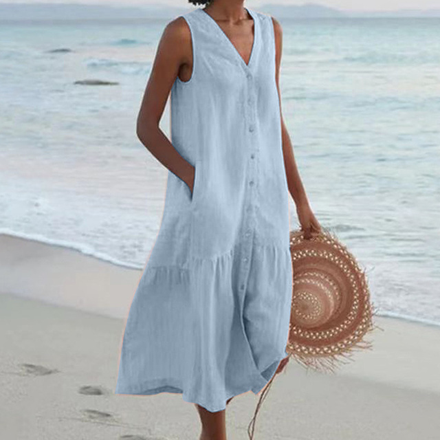 BB | Summer Dress with Buttons