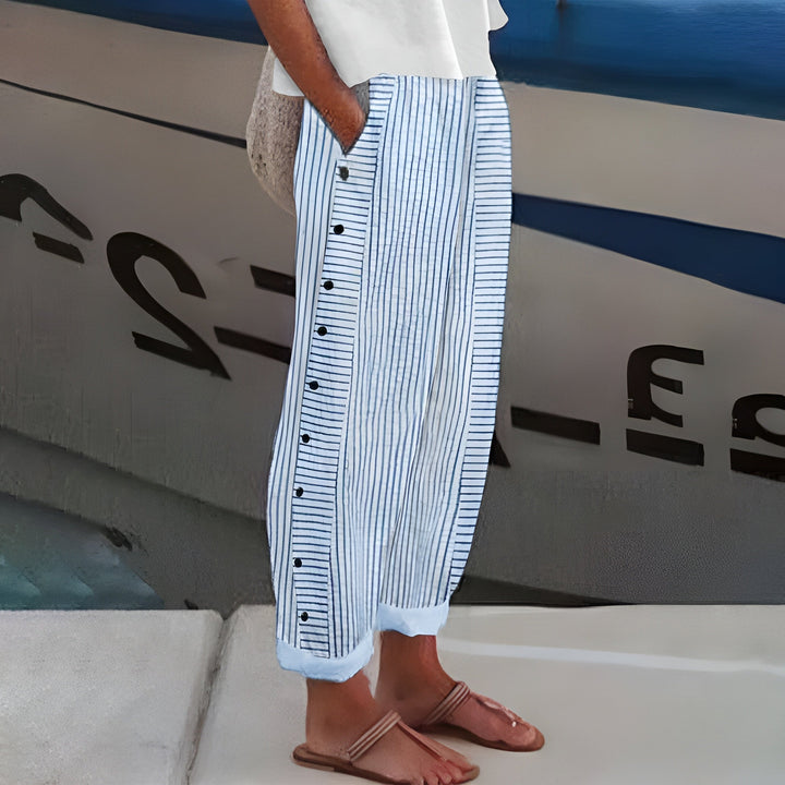 BB - Sandrine™ | Linen Trousers