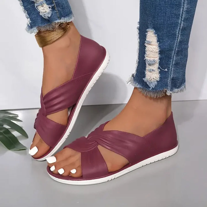 BB™ | Women's Comfort Bowtie Slide Sandals