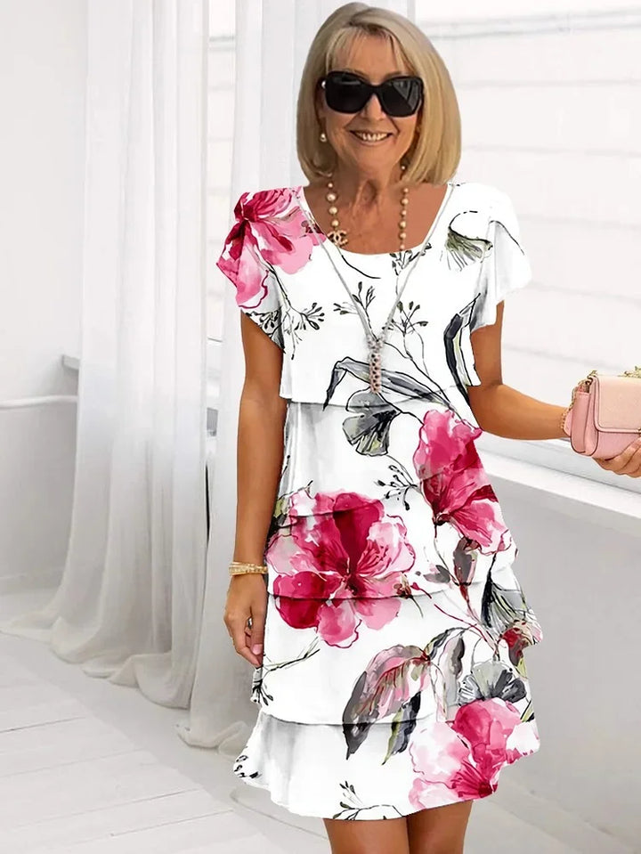 BB – Elegant Floral Maxi Dress
