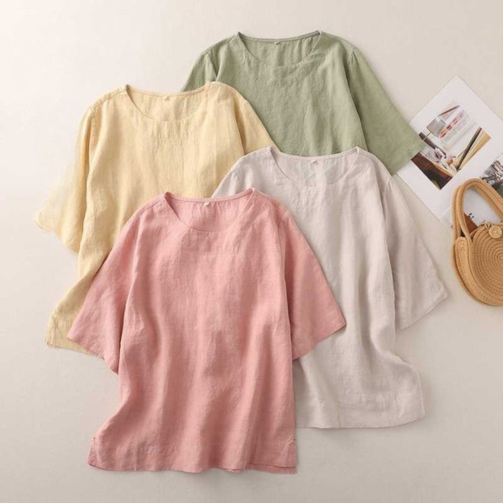 Laurienne™ Classic Plain T-Shirt