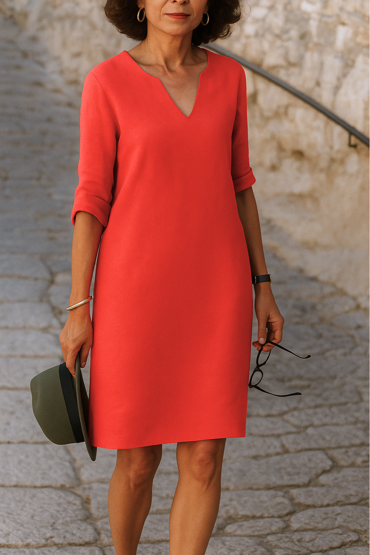 BB -  Sarah™ | Elegant V-neck Dress