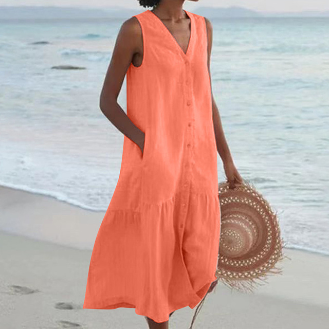 BB | Summer Dress with Buttons