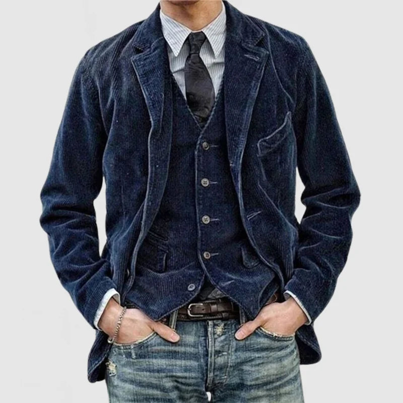 Aven – Stylish Vintage Blazer and Waistcoat Set