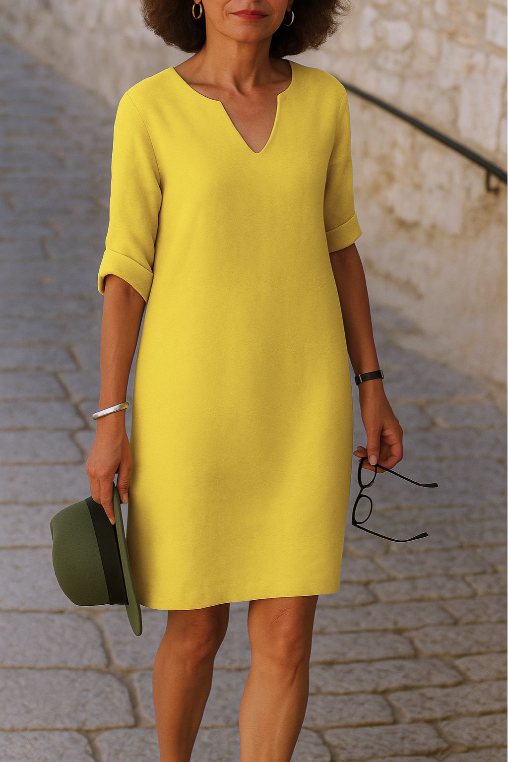 BB -  Sarah™ | Elegant V-neck Dress