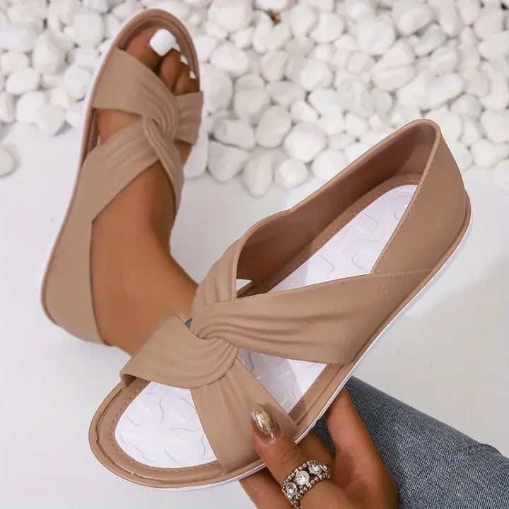 BB™ | Women's Comfort Bowtie Slide Sandals