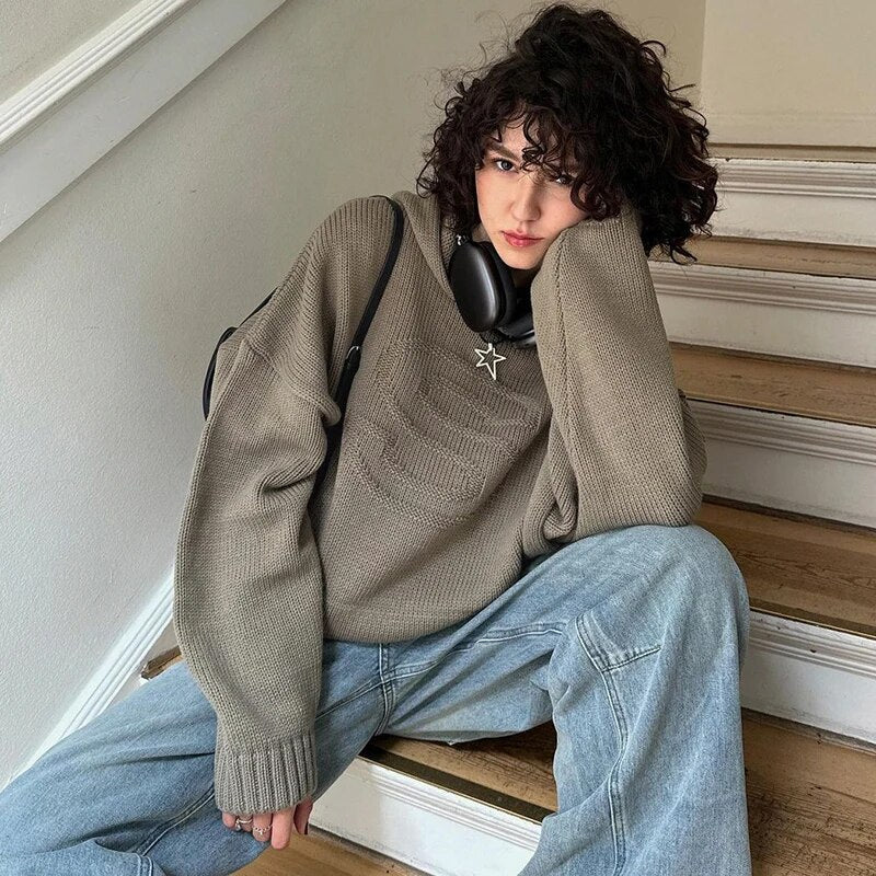 BB | High-Quality Knitted Streetwear Hoodie